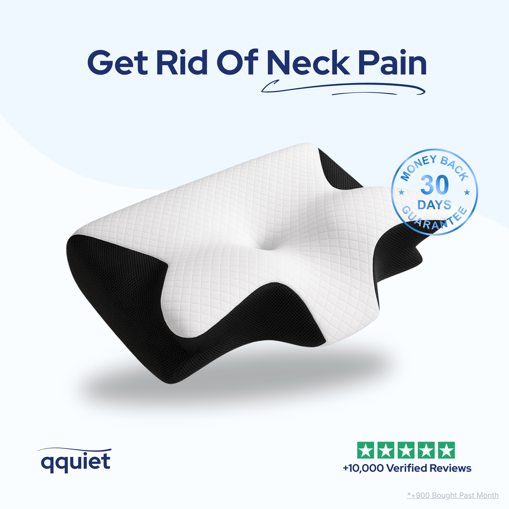 SoftSleep Balance Pillow by qquiet®