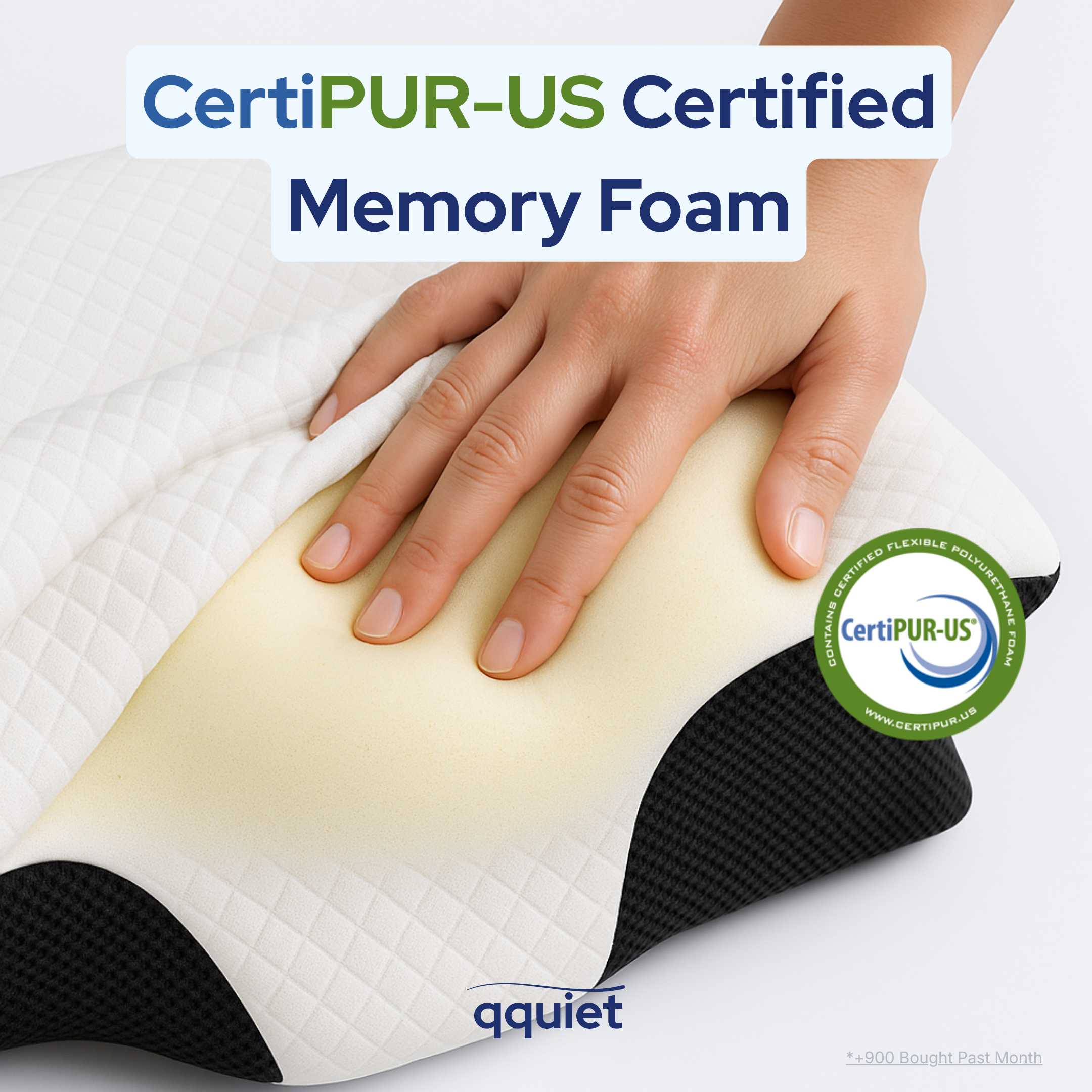 SoftSleep Balance Pillow by qquiet®